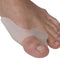 Qadam all-gel bunion guard and spreader worn on the big toe