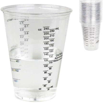 Qaadir Measuring Cups 300ml Pack of 25