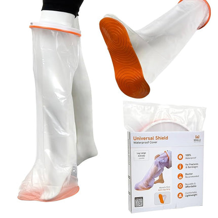 Malu Adult Antislip Long Leg Cast Cover