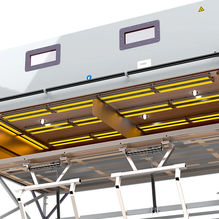 VACUPRESS Infrared Oven IR2103 DUAL — Dual-Zone Infrared Heating for Large-Format & High-Throughput
