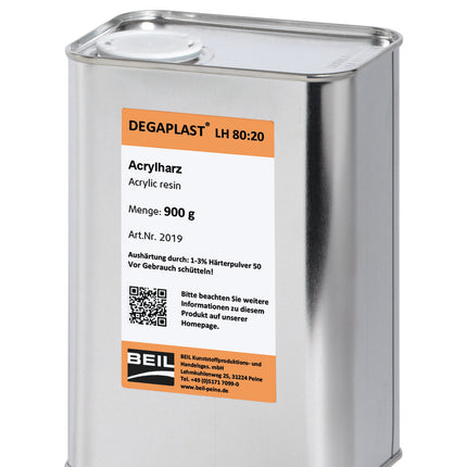 Degaplast Acrylic 80:20 Resin