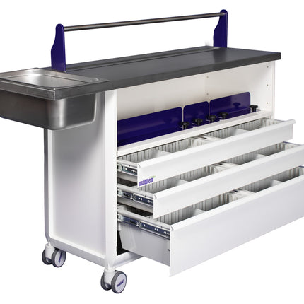 Qaadir Plaster Cast Trolley