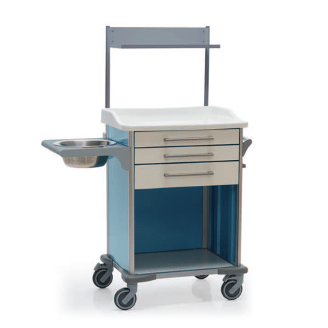 Medecast Plaster Cast Cart Basic 3/5 Drawers - Qaadir - Ability for All