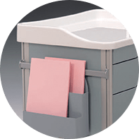 Medecast Plaster Cast Cart Basic 3/5 Drawers - Qaadir - Ability for All