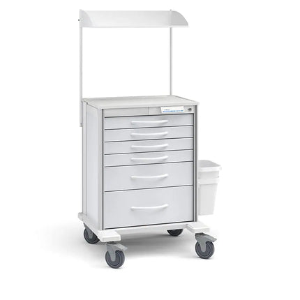 Medecast Plaster Cast Cart Standard 3 Drawer with Top Shelf, Water Bowl and Holder - Qaadir - Ability for All