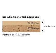 nora® Lunatec combi cork 1 Expanded EVA Sheets – Cork Composite Stabilising Material, Trimmed Edges - Qaadir - Ability for All