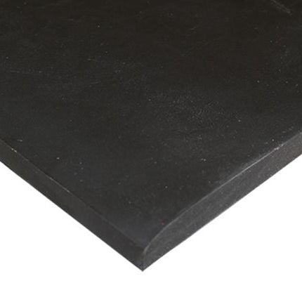 nora® Schweizer Puffergummi – Expanded Rubber Sheets, Smooth – 81 Black – High Resilience Shock Absorbing Material - Qaadir - Ability for All