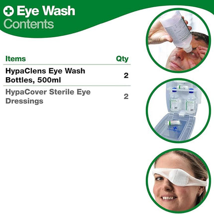 Qaadir Eye Wash Station – 2 × 500 ml - Qaadir - Ability for All