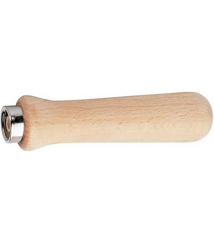 Qaadir File Handle – Beech Wood, 130 mm - Qaadir - Ability for All
