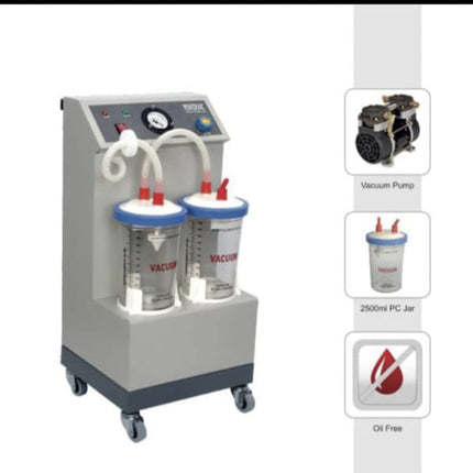 Qaadir Mobile Vacuum pump with Tank - Qaadir