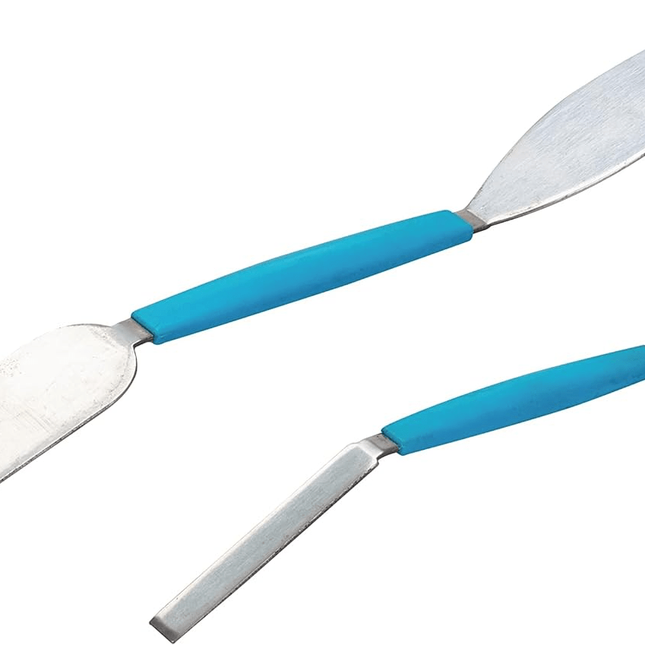Qaadir Plaster Spatula Leaf Square 2 Piece Set - Qaadir