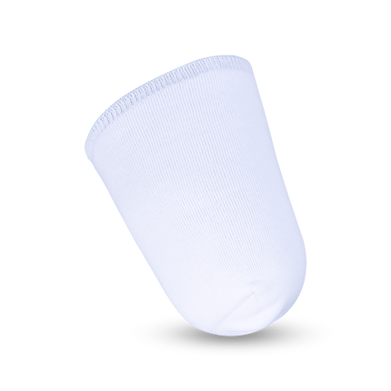 Qaadir Residual Limb AK Sock X Wide Terry Fabric w Distal Hole - Qaadir