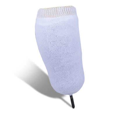 Qaadir Terry Cloth Residual Limb Sock w Distal Hole - Qaadir