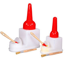 Qaadir TS - Boy Non - Spill Glue Pot and Brush – Cement Keeper with Anti - Evaporation Design (Mini and Maxi Boy) - Qaadir - Ability for All