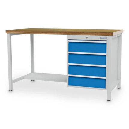 Qaadir Workbench with Drawers - Qaadir - Ability for All