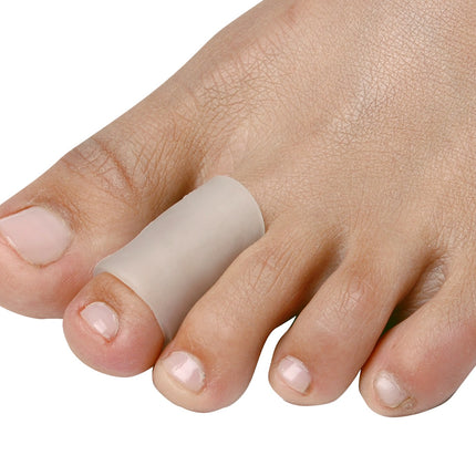 Qadam gel toe ring corn protector – in use