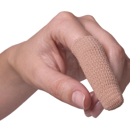 Qadam breathable mesh gel toe cap – in use
