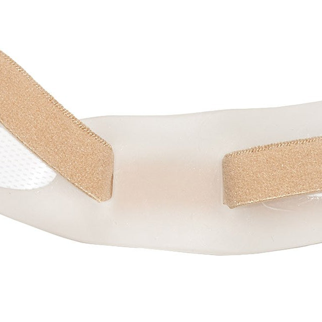 Qadam Customisable All-Gel Adjustable Strap Toe Crest that lifts and supports curled toes to ease tip pressure – product shot