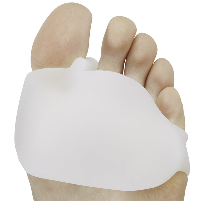 Qadam All-Gel Two-in-One Ball of Foot Protector and Toe Separator that eases forefoot pain and toe rubbing – product shot