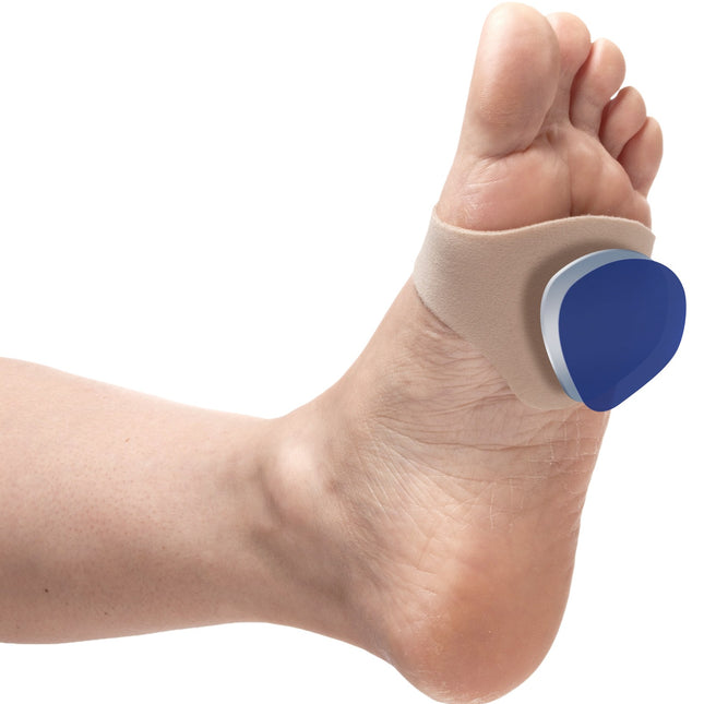 Qadam Silicone Gel Metatarsal Wrap that cushions the ball of foot to relieve metatarsalgia – product shot