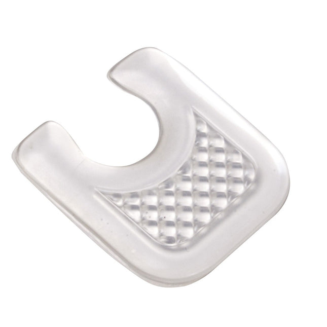 Qadam Non-Slip Gel Callus Pad that cushions forefoot calluses and stays put without adhesive – product shot