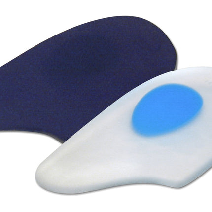 Qadam posted dual density silicone heel wedge – in use
