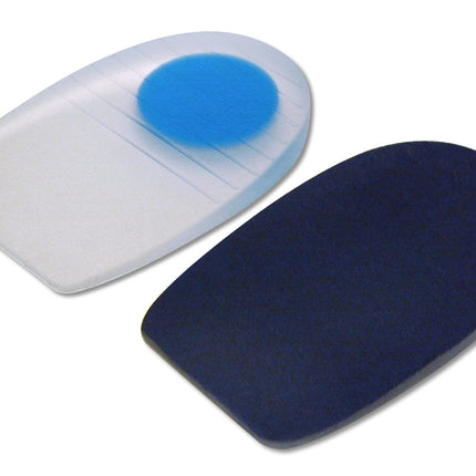 Qadam dual density silicone heel wedge with soft centre spot – alternate view
