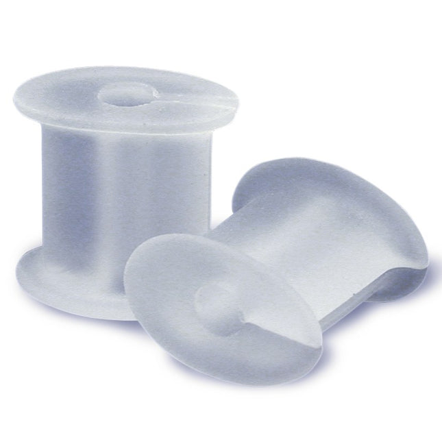 Qadam Gel Sandal Spreader that cushions between the toes and stops rubbing from thong sandals – product shot