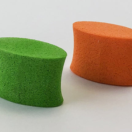 Qadam customisable gel bunion guard and toe spreader – in use