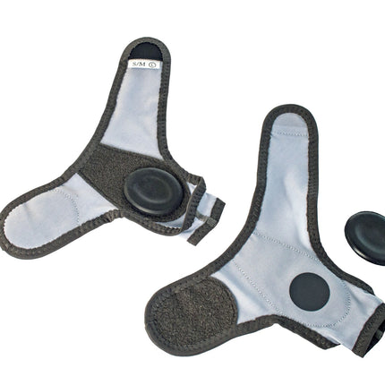 Qadam customisable day-time bunion splint – in use