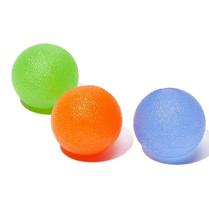 Qadam Gel Hand Therapy Balls that build grip strength and dexterity for rehab, arthritis and hand exercise – product shot