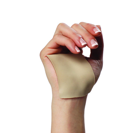 Qadam trim-to-fit adhesive silicone gel sheet with fabric cover – close-up detail