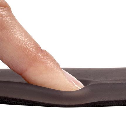 Qadam rectangular mineral-oil gel pad with hook backing – alternate view