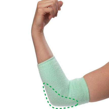 Qadam moisturising microfibre gel-lined elbow sleeve – alternate view