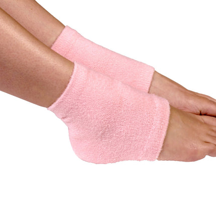 Qadam intense hydrating gel heel sleeves – close-up detail