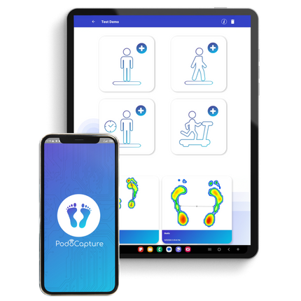 Qaadir Insight Mini – Bluetooth Foot Pressure Plate for Diabetic Foot Screening and Gait Assessment