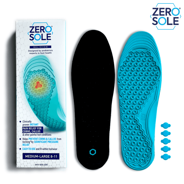 ZeroSole Instant Chairside Pressure-Relief Insole - Qaadir - Ability for All